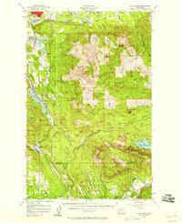 1950s Maps of Lake Cavanaugh, WA | Pastmaps